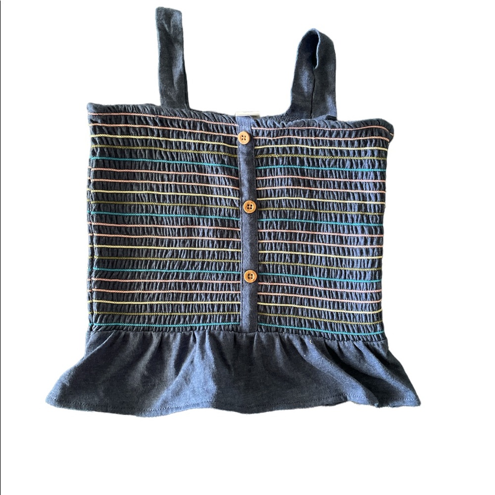 Old Navy Girl Smocked Tank Top B6